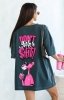 Oversizowy t-shirt Pantera Drink tył